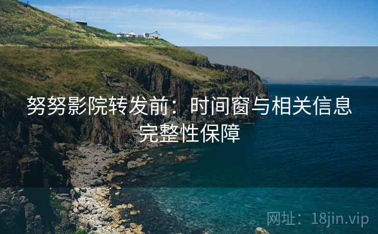 努努影院转发前：时间窗与相关信息完整性保障