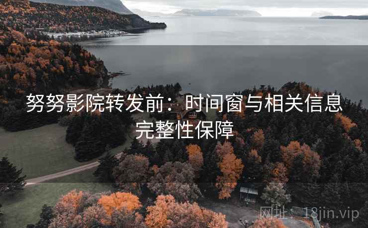 努努影院转发前：时间窗与相关信息完整性保障